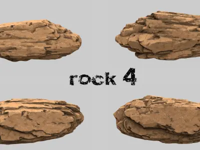 rocks  set 20 3D model