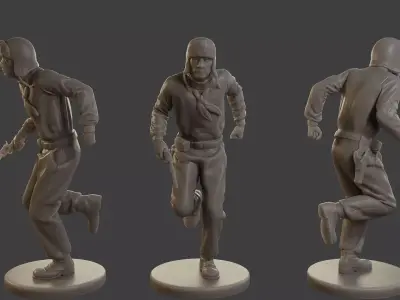 1900 Antartic Sailor ANS1 010 3D print model