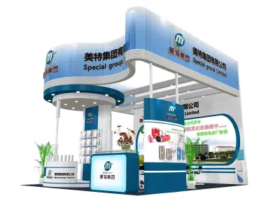 Exhibition - Area -6X6-3DMAX2009-59 3D model