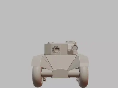 EBR 105 Armoured Car 3D Printable Model 3D print model