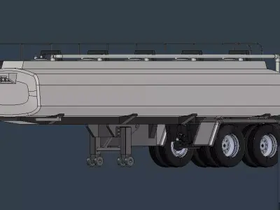 Old Roman tanker  3D print model