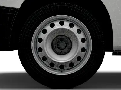 Vauxhall Combo Edition 2020 wheel 3D model