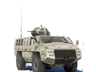 Mbombe 4x4 IFV 3D model