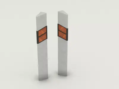 Road Reflector 3D model