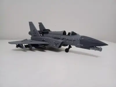 Ghost plane End of the world concept 3D print model