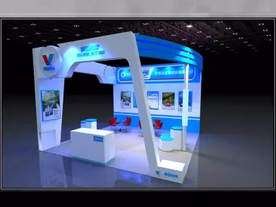 Exhibition - Area -6X6-3DMAX2009-48 3D model