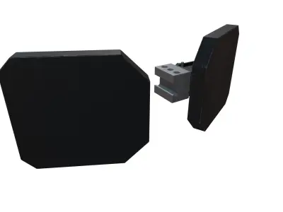 Rifle Shields  Low-poly 3D model