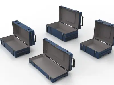 Box-Military Case 3D model