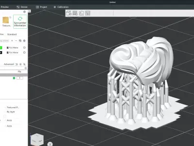 Custom3Dprint Minifigure Accessory - Minifigure Hair S2 - 031 3D print model