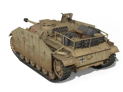 StuG III - Ausf G - 943 - Early Production 3D model