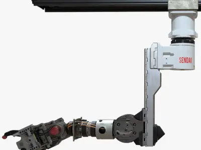 Robot Arm 3D model get