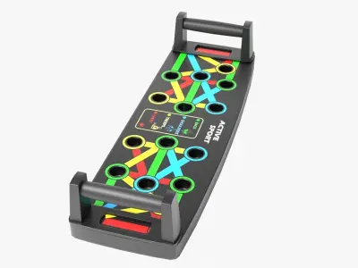 Push Up Board Low-poly 3D model
