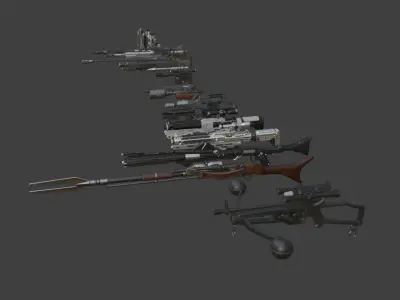 Fortnite Star Wars Items Free 3D model