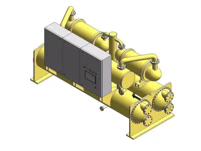 Chiller Plant 3D model