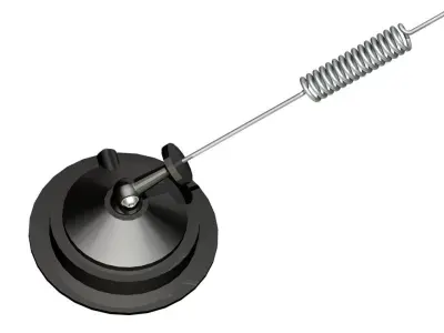 Mount Car Antenna Free 3D model