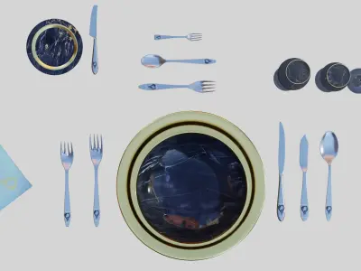Royal Tableware 3D model