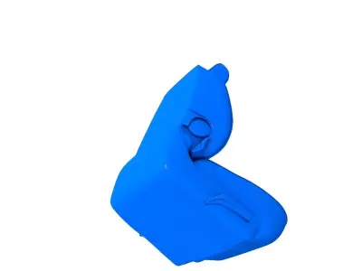 Car seat -  seat 3D print model from CGTrader