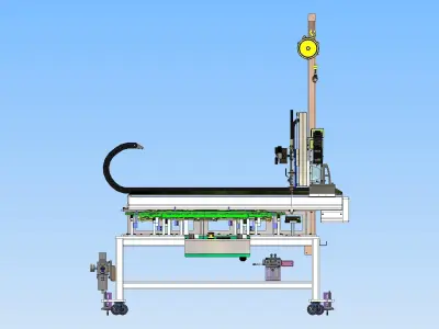 26218-AUTO SEALLER MACHINE Free 3D model