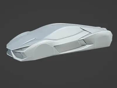 lambo revuelto Speedform 3D print model