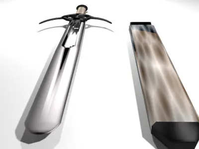 Sword - Fantasy Type 2 3D model