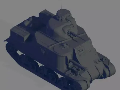 M3 Lee 3D model