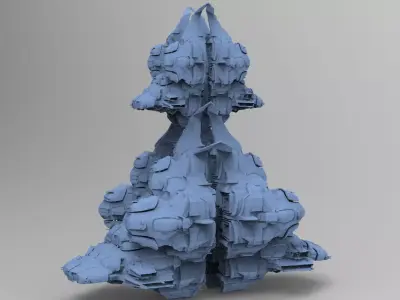 Space Roamer Mining laser Architecture 9 3D model