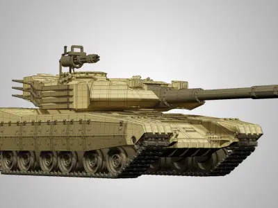 M1 Abrams Tank 3D model purchase