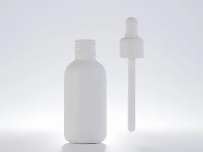 Cosmetic serum bottle Low-poly 3D model