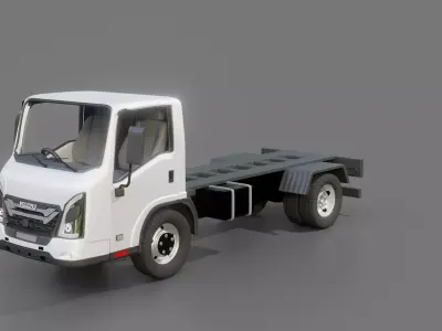 Isuzu M27 Cab Chassis 3D model