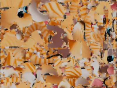 Stylized Ginger Tabby Cat - Cute Character 3D Model Low-poly 3D model