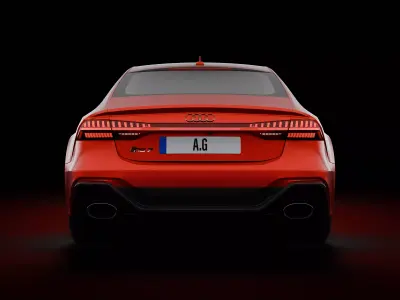 Audi RS 7 Sportback 2020 3D model