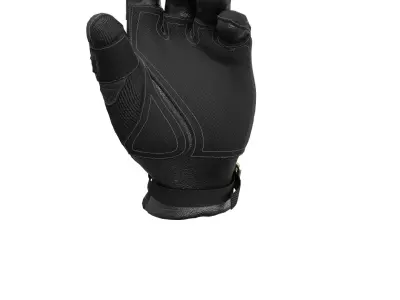 Premium Tactical Durable Military Gloves Clo3D 3D model