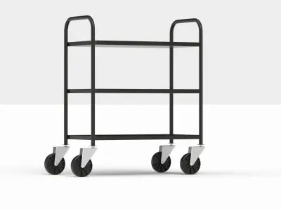 Service Trolley 3D model buy