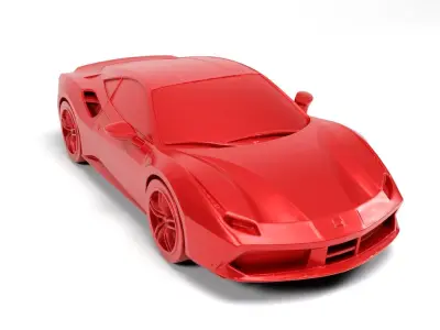 Ferrari car 3D print model