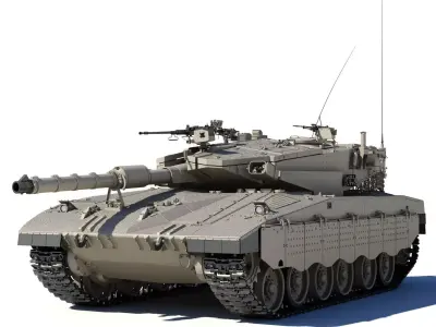 Merkava Mk-3B 3D model