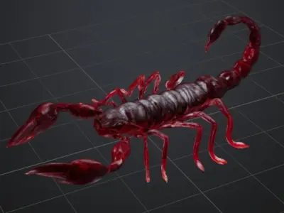 Scorpion 3D print model