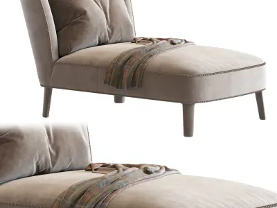 Febo Chaise Longue Maxalto 3D model