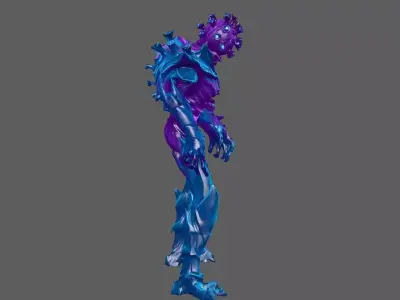 Creature 3D model 12