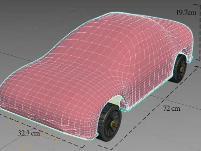 Toy Car for Projects 3dPrinter 3D print model