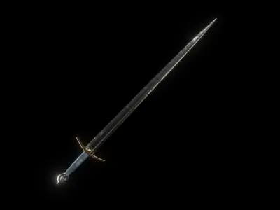 Medieval Sword  3D model