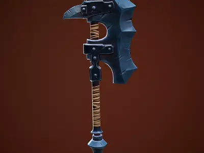 Stylize Axe Low-poly 3D model buy