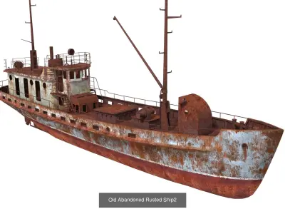 Old Ship Collection  3D Model Pack