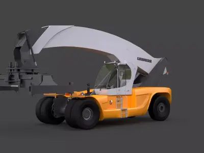 Liebherr Reachstacker LRS 645 3D model