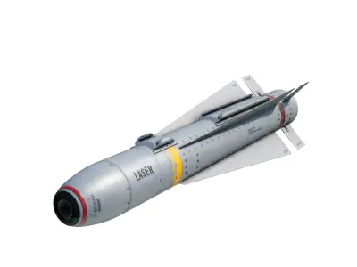 AGM-65 Maverick air to ground missile 3D model