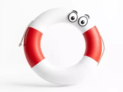 Playful Lifebuoy model pack Low-poly 3D model