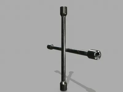  Lug Wrench 3D model