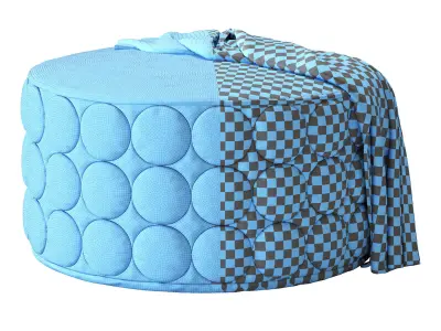 Pouf Velletri 3D model purchase