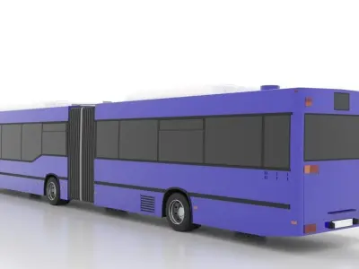 Mercedes-Benz O405GN2 France Low Low-poly 3D model