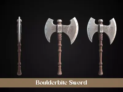 Stylized Dwarf Sword Pack