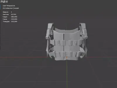 Zarya full complect  3D model